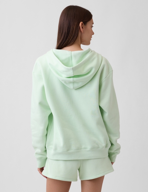 Relaxed Gap Logo Zip Hoodie