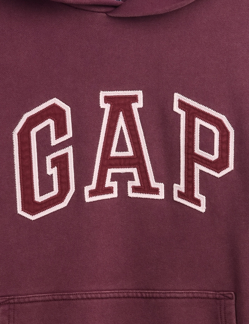 Adult Heavyweight Oversized Logo Hoodie