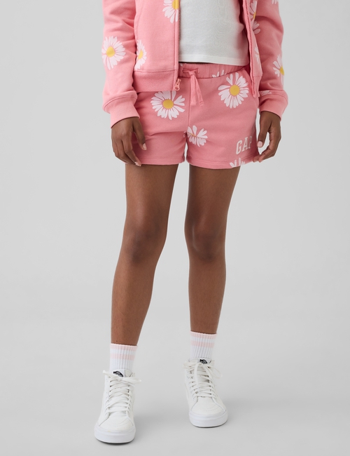 Kids Gap Logo French Terry Pull-On Shorts