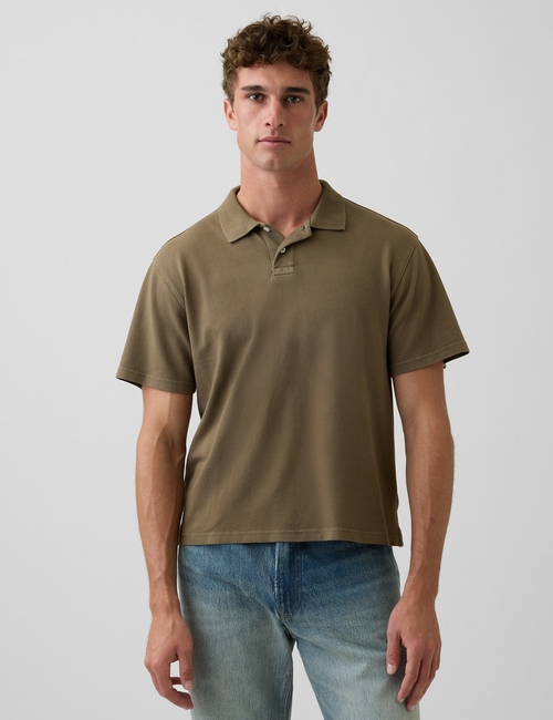 Relaxed Pique Polo