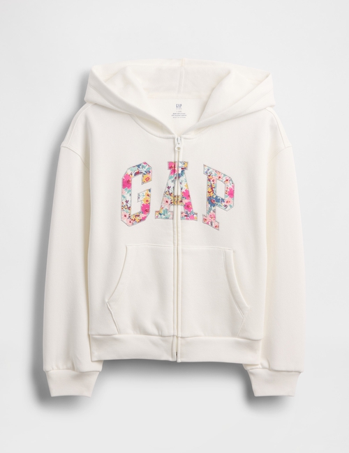 Kids VintageSoft Logo Zip Hoodie