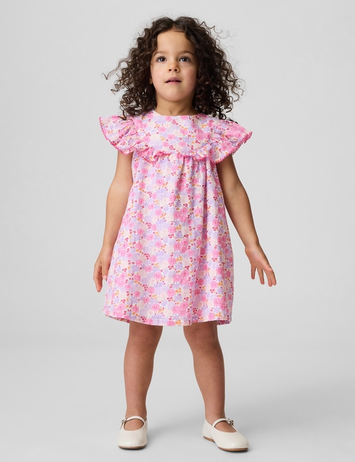 Baby & Toddler Floral Ruffle Dress
