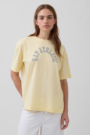 Organic Cotton VintageSoft Athletic Logo Tunic T-Shirt