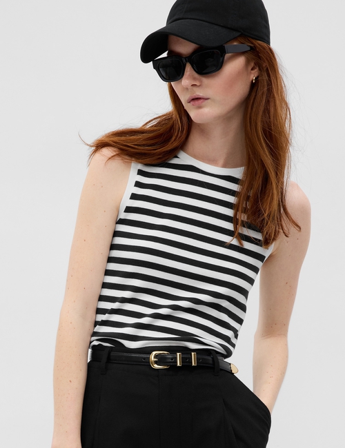 Modern Shell Tank Top