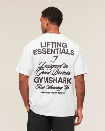 Designed in GB Graphic Oversized T-Shirt