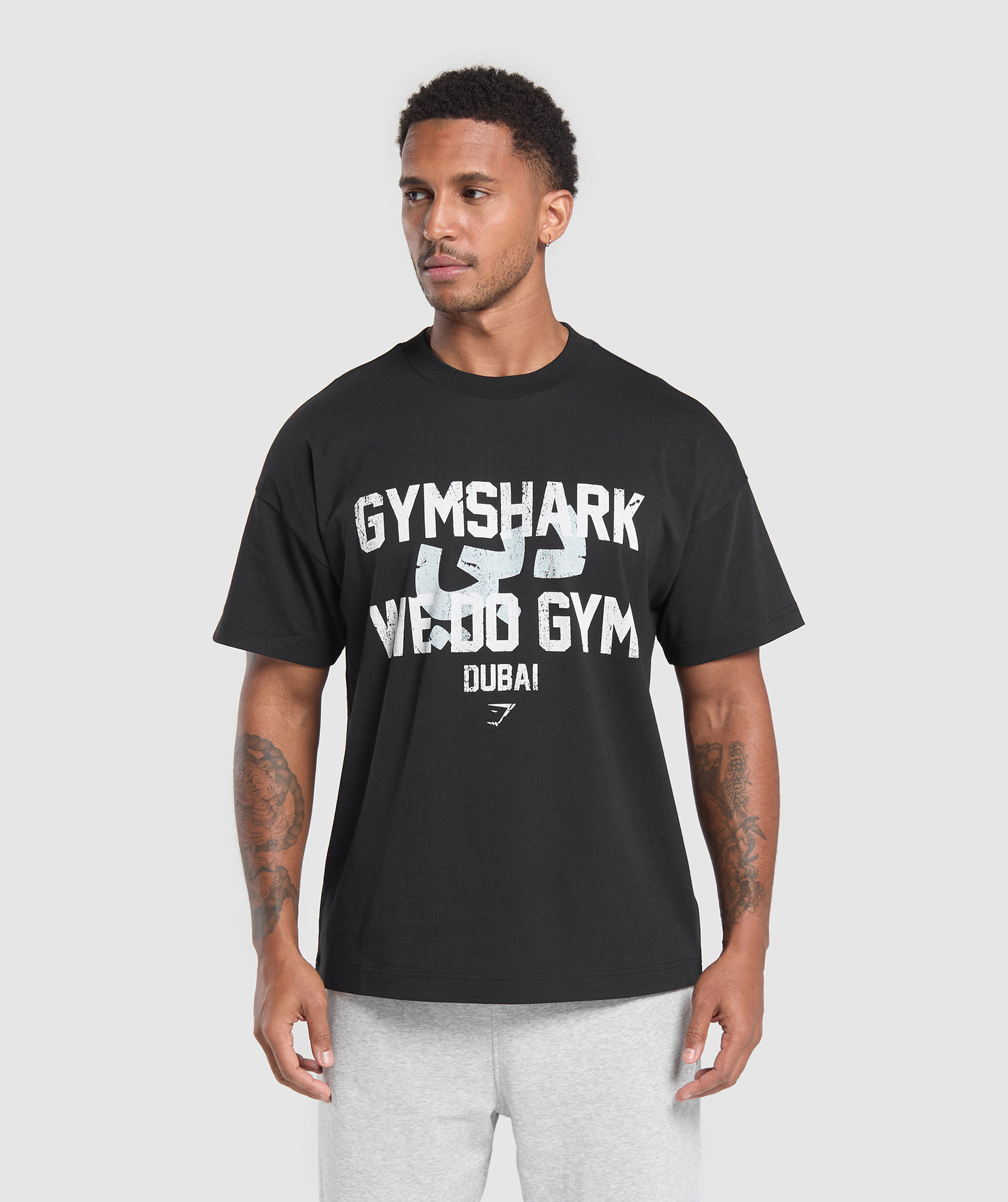 We Do Gym Graphic Oversized T-Shirt