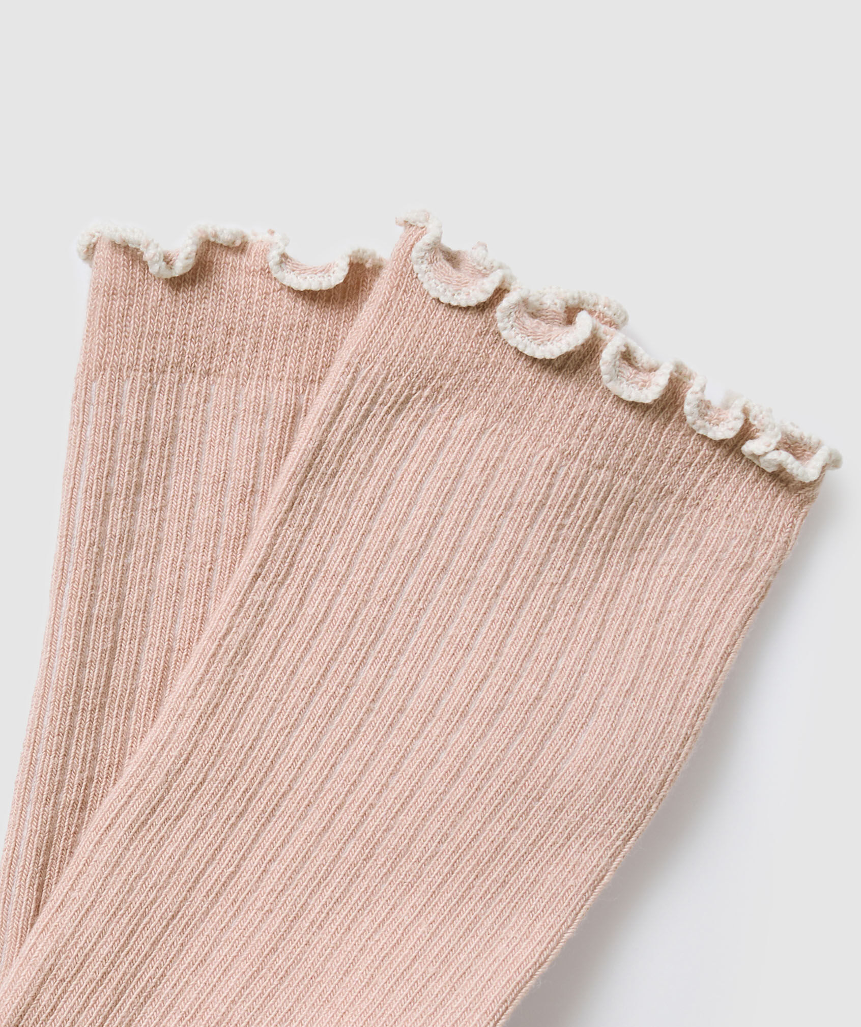 Frill Crew Single Sock