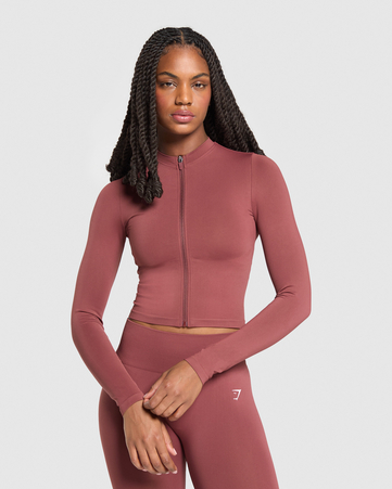 Everyday Seamless Zip Tracktop