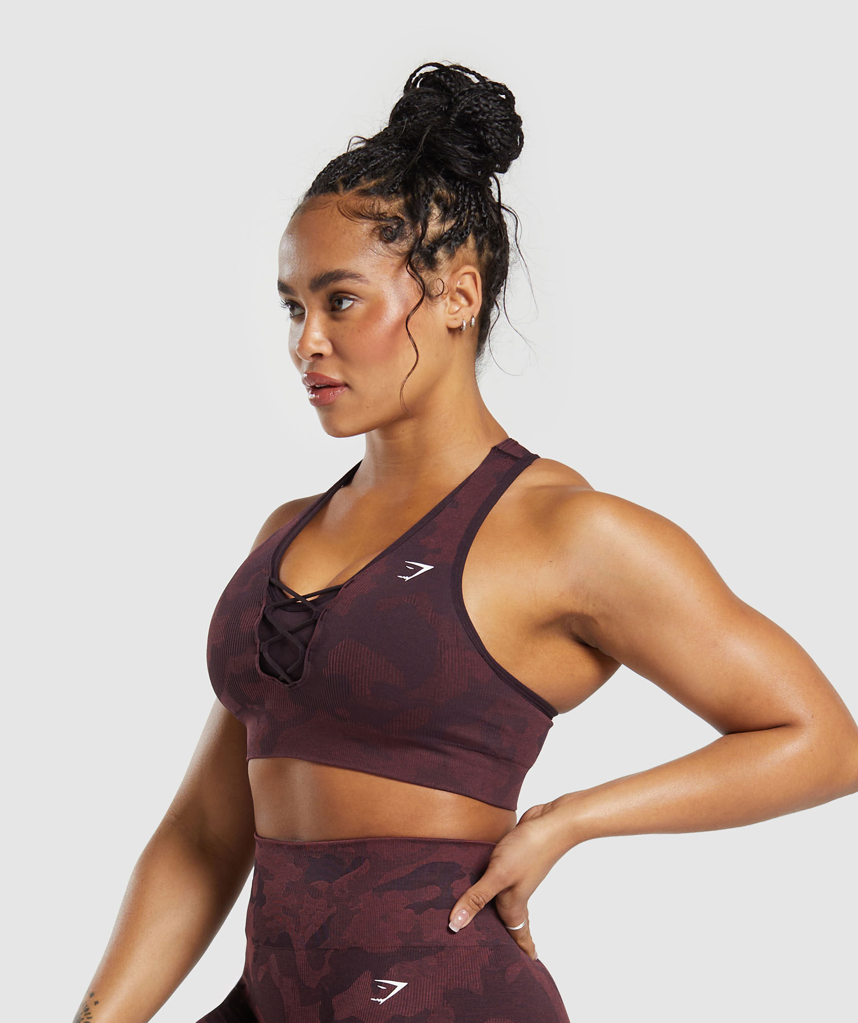 Adapt Camo Seamless Sports Bra