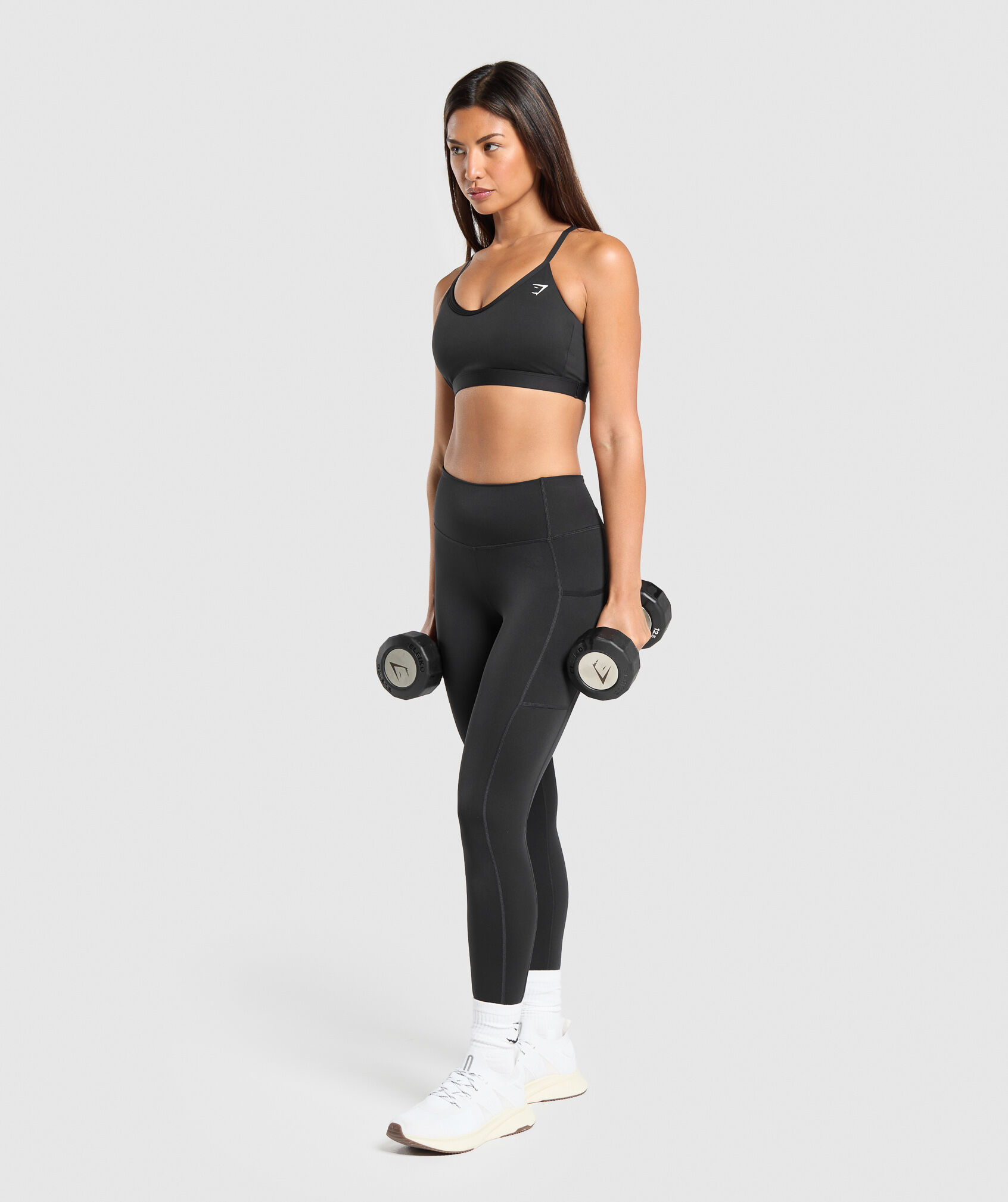 V Neck Sports Bra