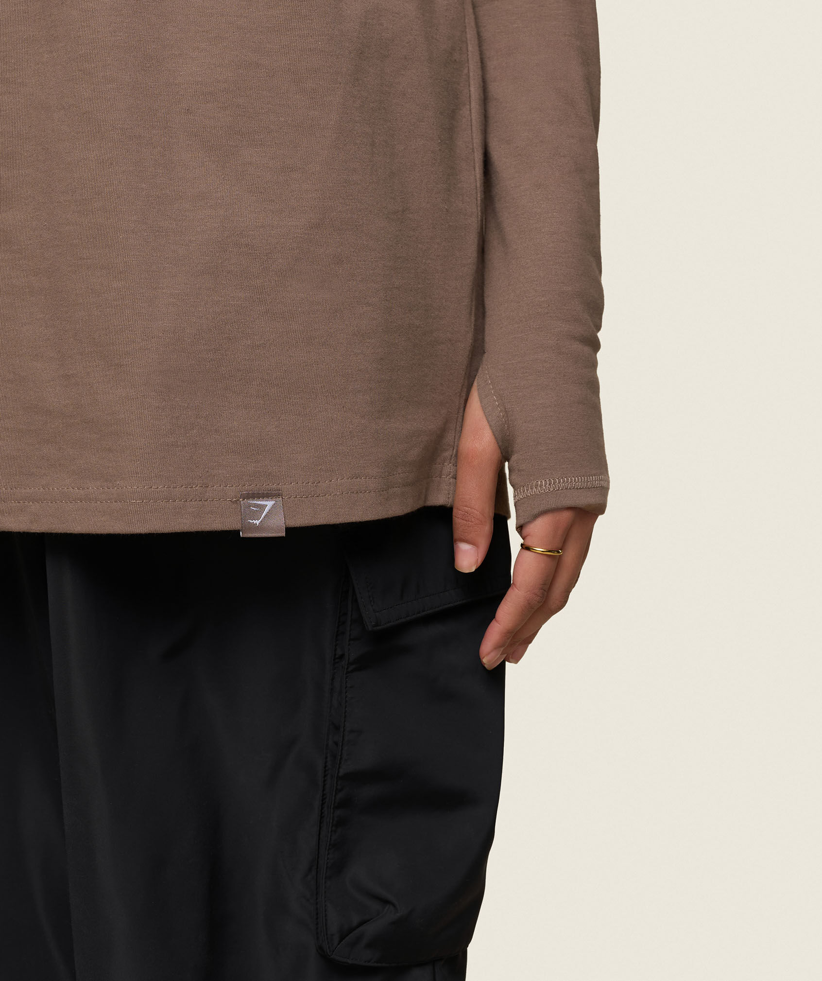 GS x Leana Deeb Oversized Long Sleeve T-Shirt