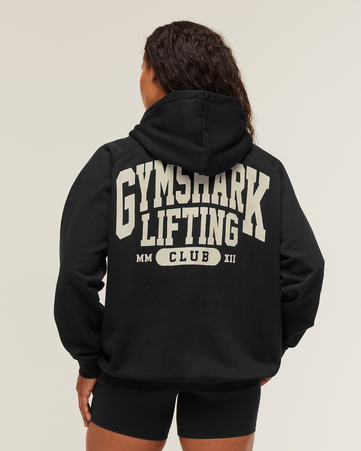 Lifting Club Graphic Oversized Hoodie