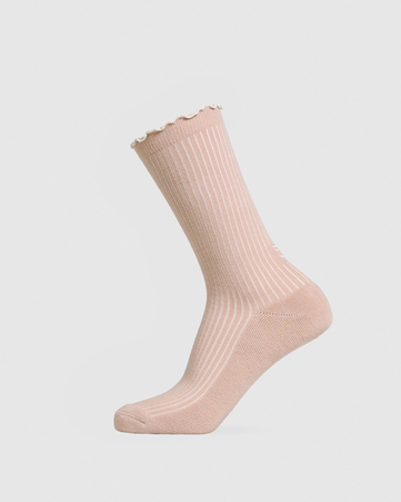 Frill Crew Single Sock