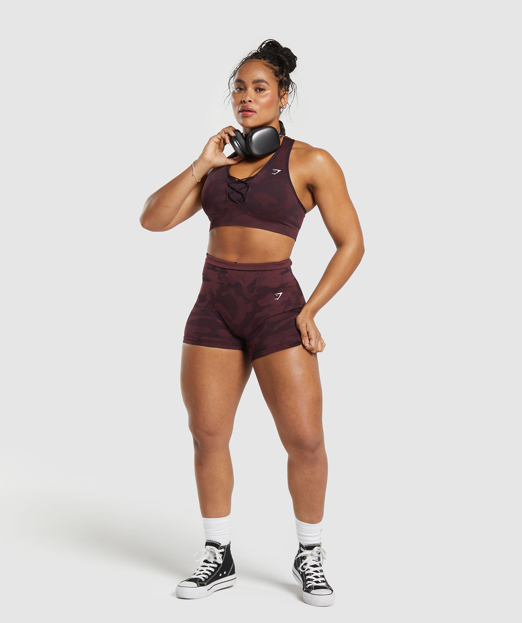 Adapt Camo Seamless Sports Bra
