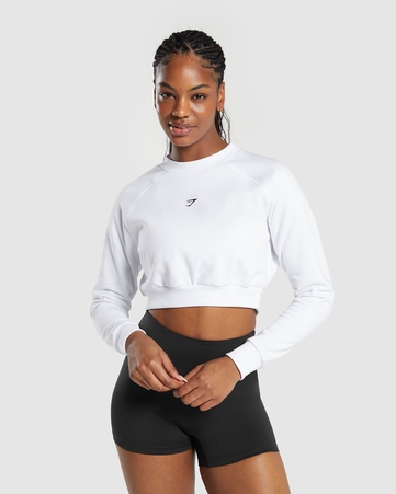 Training Fleece Cropped Sweatshirt
