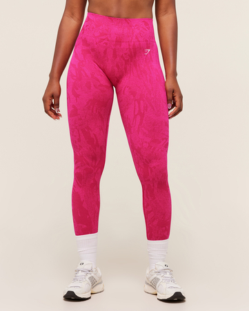 لغينغز أدابت بلا حياكة بنقشة مموهة