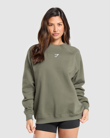 Training Oversized Fleece Sweatshirt