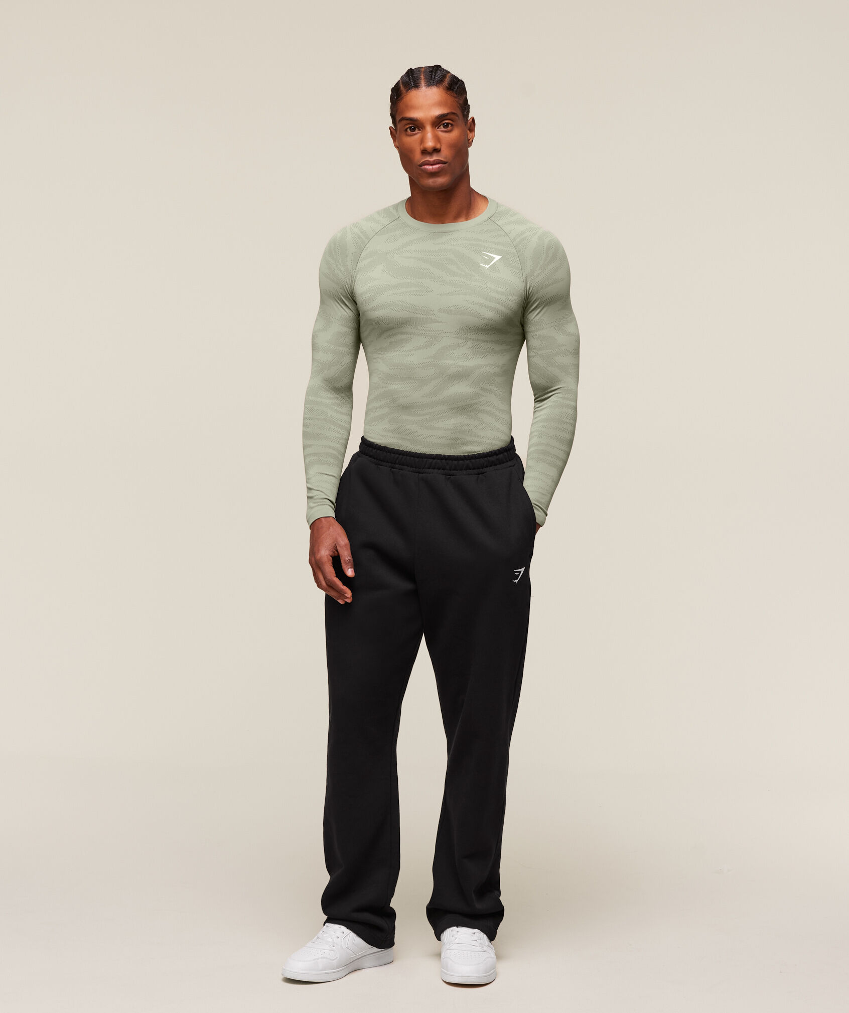 Geo Animal Seamless Long Sleeve T-Shirt
