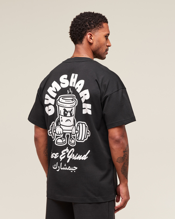 Arabic Rise & Grind Graphic Tee