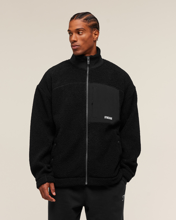 Borg Zip Through Jacket