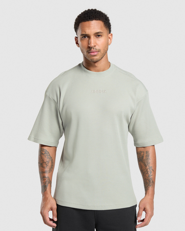 تيشيرت بقصة فضفاضة وافل