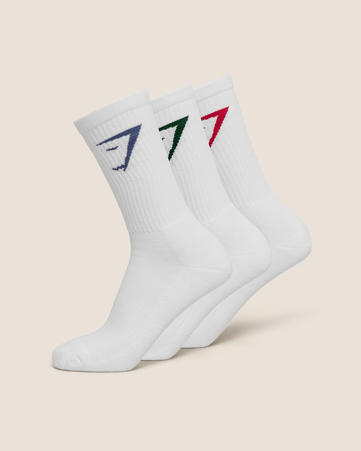 جوارب متوسطة الطول 3 قطع