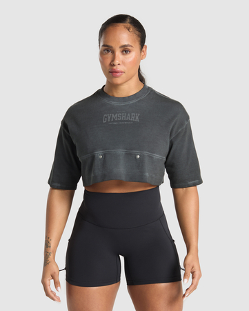 تيشيرت ريست داي قماش ثقيل الوزن