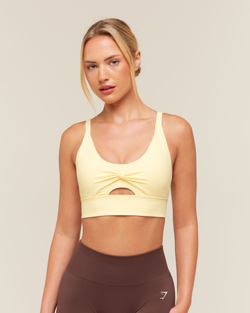 Twist Front Sports Bra