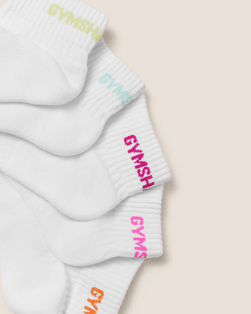 Quarter Socks 5pk