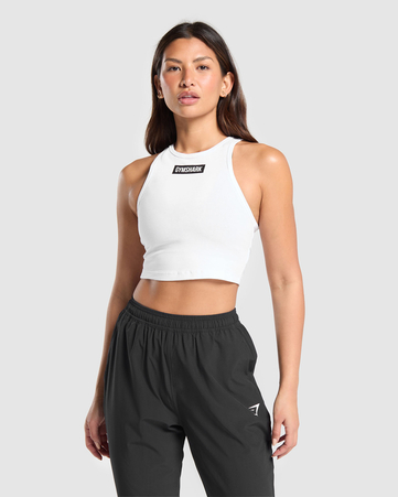 Block Crop Tank
