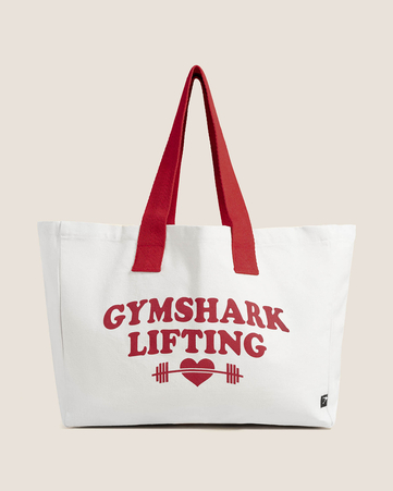 Love Lifting Graphic Tote Bag