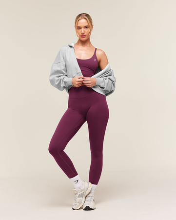 Training Oversized Midi Boxy Full Zip