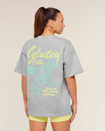 Glutey Calls Graphic T-Shirt