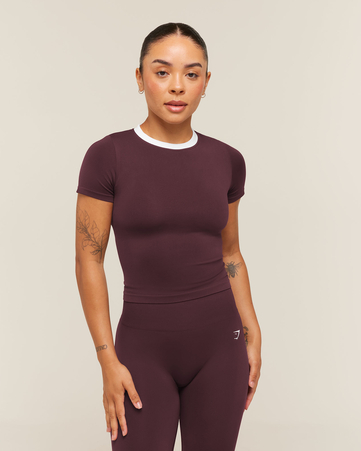 Everyday Seamless Contrast Tee