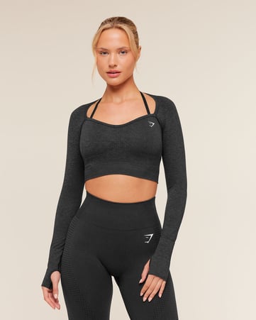 Vital Sweetheart Neck Crop Top