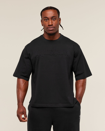 Embossed Boxy T-Shirt