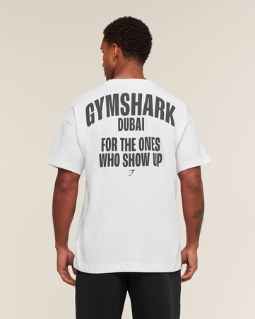 تيشيرت بطبعة باور اوفرلي غرافيك بقصة فضفاضة