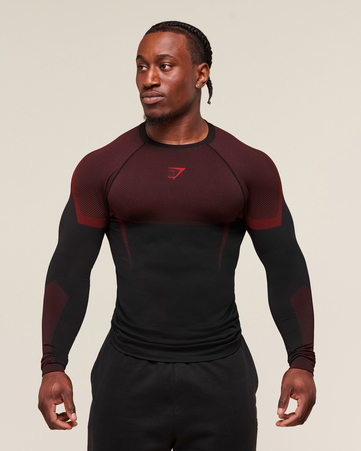 تيشيرت أونيكس 5.0 بلا حياكة بأكمام طويلة