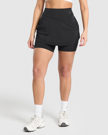 Ruched Skort