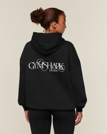 Curly Font Dubai Graphic Hoodie