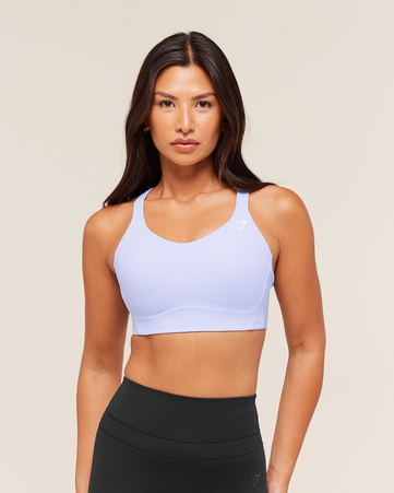 Crossover Strap High Support Sports Bra