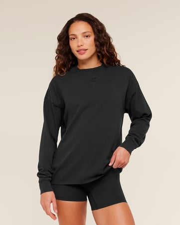 Power Washed Long Sleeve Top