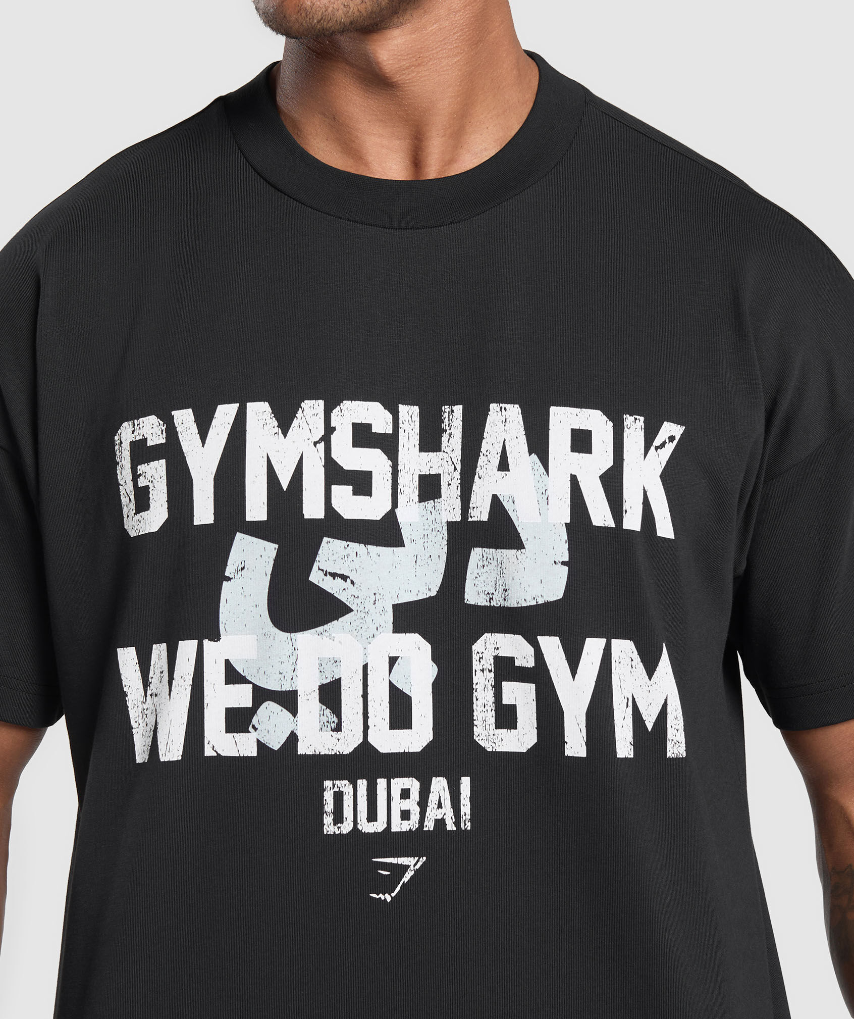We Do Gym Graphic Oversized T-Shirt