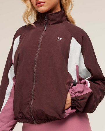 Contrast Woven Jacket