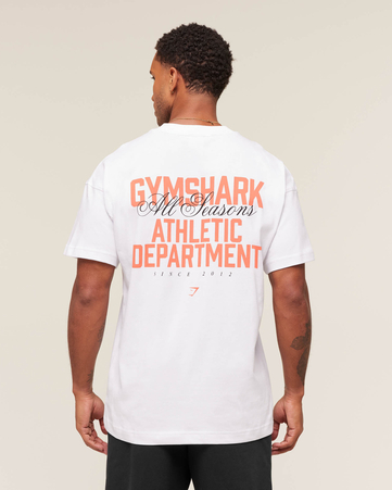 Athletic Department Graphic Oversized T-Shirt