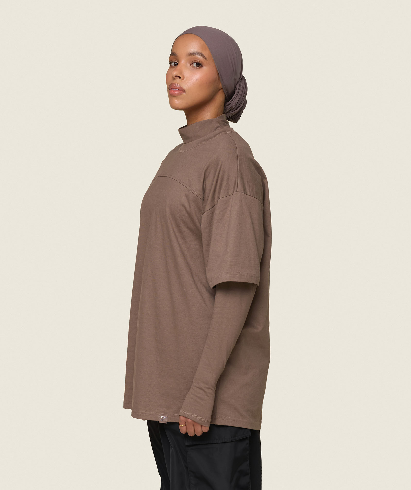 GS x Leana Deeb Oversized Long Sleeve T-Shirt