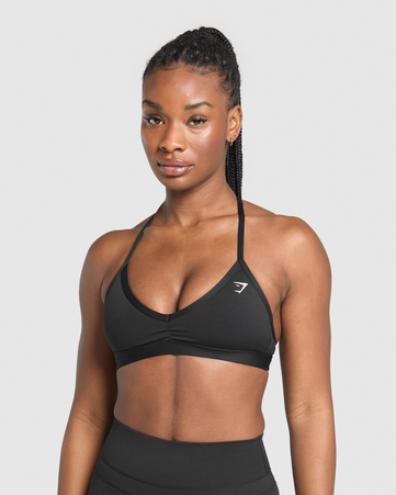 Minimal Halterneck Sports Bra