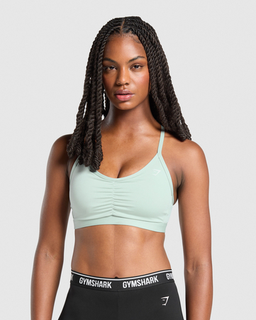 Ruched Sports Bra