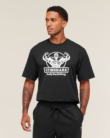 Bodybuilding Graphic Oversized T-Shirt
