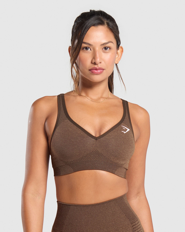 Vital Seamless V Neck Sports Bra